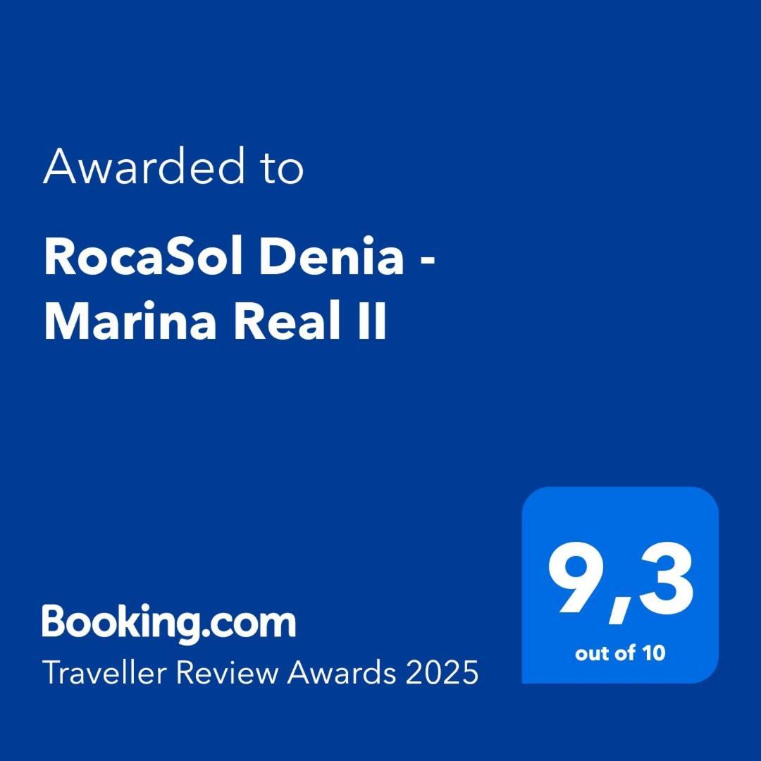 Апартаменти Rocasol Denia - Marina Real II Екстер'єр фото